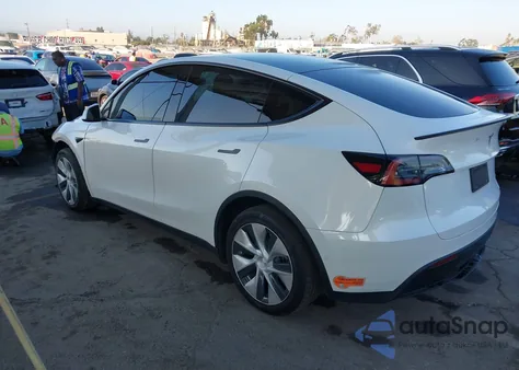 2020 Tesla Model Y Long Range Dual Motor All-Wheel Drive z USA, uszkodzony, nr VIN 5YJYGDEEXLF018019